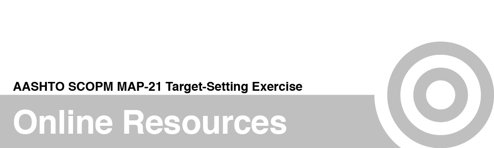 AASHTO SCOPM MAP-21 Target-Setting Exercise