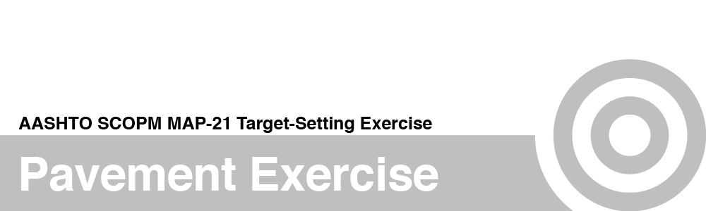 AASHTO SCOPM MAP-21 Target-Setting Exercise